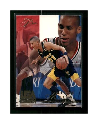 1994 Flair USA Basketball Weights & Measures Reggie Miller #62 HOF - Image 1 of 4