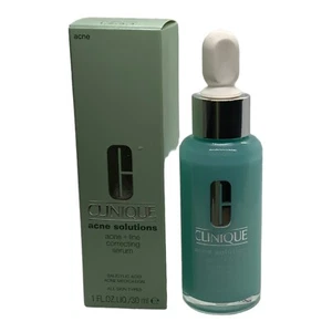 Clinique Acne Solutions Acne + Line Correcting Serum All Skin Type 1 oz 30 ml - Picture 1 of 7