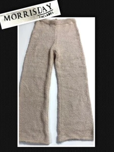Morrisday Kimmy  Sz Med Beige Tan Soft Plush Luxurious Loungewear Pants 392043 - Picture 1 of 6