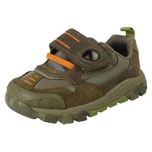 Boys Clarks Dino Design Trainers Steggy2 See K - Picture 1 of 10