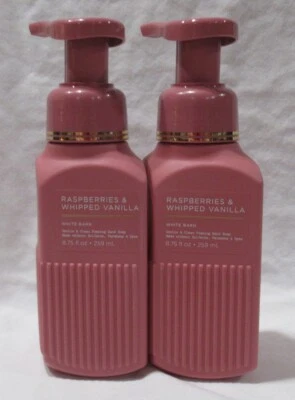 White Barn Bath & Body Works Foaming Hand Soap 2 RASPBERRIES & WHIPPED VANILLLA - Image 1 of 4