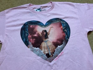 NWT Hot Topic Melanie Martinez Puppet Strings T-Shirt Pink Heart Short Sleeve S - Picture 1 of 4