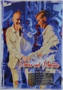 MARCUS & MARTINUS - Star Card - Foto Karte Mini Poster Clippings Fan Sammlung - Foto 1 di 1