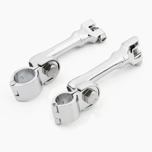Abrazaderas crucero protector de motor de carretera de cuerno largo para motocicleta de 1"25 mm - Imagen 1 de 5