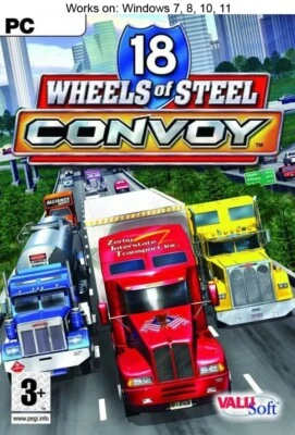 18 Wheels of Steel: Convoy PC Game 2005 ValuSoft Windows 10 11 - Image 1 of 2