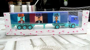 r + h  modellauto 1:87  MAN F90 Koffersattelzug  Alois Sigl Flaschenbier R10 - Bild 1 von 2