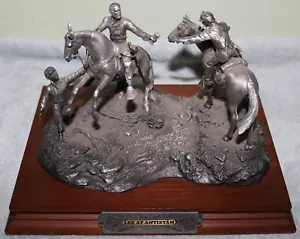 CHILMARK LEE AT ANTIETAM F.J. BARNUM CIVIL WAR SCULPTURE - Picture 1 of 10