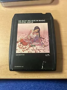 Crystal Gayle We Must Believe In Magic (8-Track Tape) - Picture 1 of 6