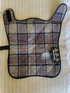 🌟Barbour Stepp Hundemantel Schwarz/Tartan Größe X Small Neu🌟 - Bild 1 von 8