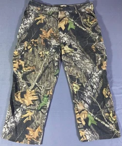 Mossy Oak Camo Cargo Hunting Pants Mens 2XL Explorer Midweight 7232 Real Tree - Picture 1 of 14