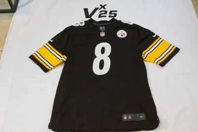 Camiseta masculina preta Nike Pittsburgh Steelers Aaron Rodgers tamanho grande - Imagem 1 de 4