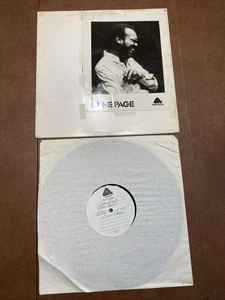 RARE Arista Test Pressing Gene Page Love Starts After Dark LP Promo Photo NM - Foto 1 di 7