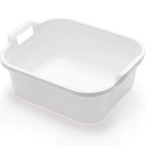 Cuenco rectangular Addis 9,5 litros blanco para lavar lavabo fregadero de cocina - Imagen 1 de 4