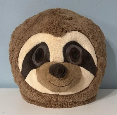 DANDEE Dan Dee Big Greeter Peluche Perezoso Mascota Disfraz Cabeza Foto 1 de 3