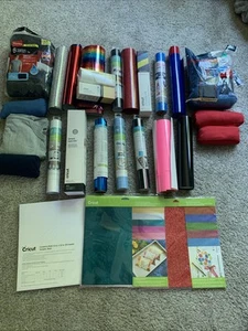 Cricut Accessories & Vinyl Bundle Huge Lot for Crafters - Picture 1 of 9