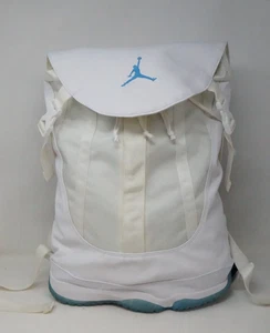 Vintage Air Jordan 11  Backpack White - Picture 1 of 13