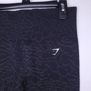 Leggings Gymshark Pequeños Negros Adapt Animal Sin Costuras - Imagen 1 de 5