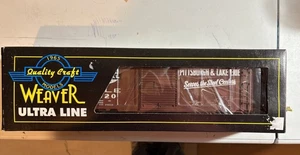 Weaver O Scale Ultra Line PS-1 40’ Boxcar P&LE/NYC #5020 3-Rail w/ Box - Picture 1 of 2