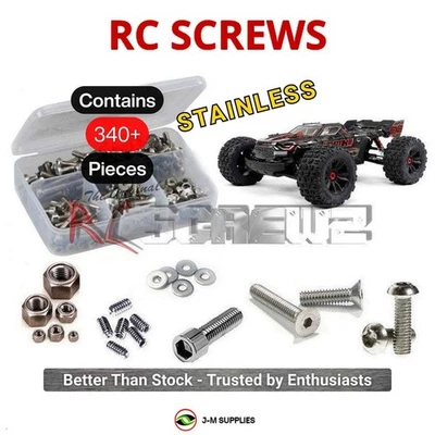 RCScrewZ Stainless Screw Kit ara057 for Arrma 1/5 KRATON 8S EXB #ARA5808V2 | KIT - Image 1 of 4