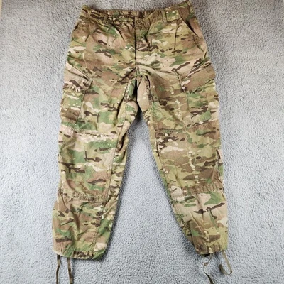 US Army ACU Pants Mens Large Short OCP Multicam Camo Flame Resistant Cargo USGI - Image 1 of 4