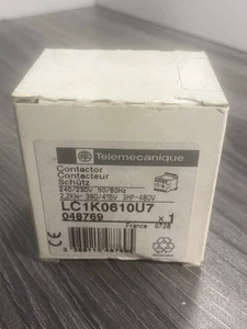 Telemecanique LC1K0610U7 Contactor 240V 6A Contactor LC1K0610 1NO 3P 3hp - USA - Picture 1 of 7