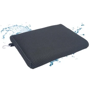Shower Seat Cushion with Non-Slip Silicone Bottom,Soft 4D Mesh Fabric,Bathtub... - Picture 1 of 6