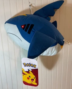Pokémon Sharpedo Plüschtier 13 Zoll Toy Factory Stofftier Spielzeug Sitzsack Neu mit Etikett - Bild 1 von 4
