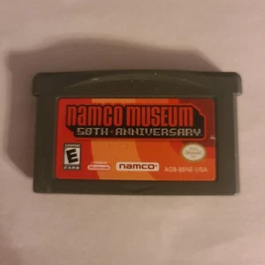 Namco Museum 50th Anniversary Nintendo Game Boy Advanced GBA Cartridge Tested - Picture 1 of 3