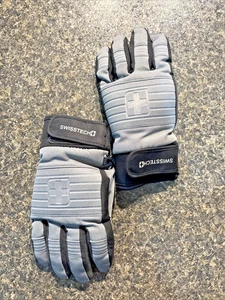 GUANTI SWISS TECH 3M THINSULATE RAGAZZO/RAGAZZA GRIGIO S-M/CH-M IMPERMEABILI-NUOVI SENZA ETICHETTE - Foto 1 di 11