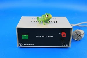 Monacor PS125 Stab Netzgerät mit Anleitung 22100100 - Bild 1 von 8