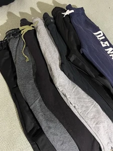Lot of 7-Boys Sweatpants Size 14/16 | Old Navy, Russell, Fleece Joggers - Picture 1 of 9