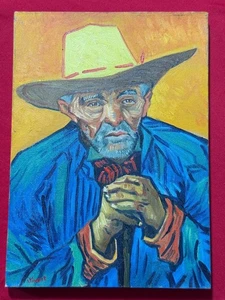 Vincent van Gogh (Handmade) Sealed Painting Oil on canvas Size 25x35 cm - Picture 1 of 4