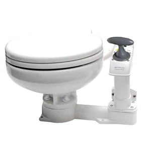 Johnson Pump AquaT Manual Marine Toilet - Super Compact 80-47625-01 UPC 73307... - Picture 1 of 1