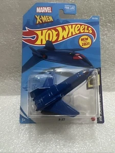 New 2021 Hot Wheels X-Jet Blue X Men! #E3 - Picture 1 of 5