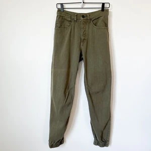 Rag & Bone Elastic Waist Jogger High Rise Baumwollhose Army Green Damen 26 - Bild 1 von 13