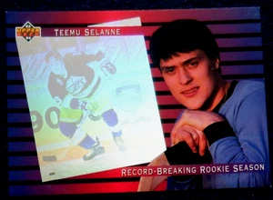 Teemu Selanne Upper Deck SP4 NHL card 1993 -94, Winnipeg Jets - Bild 1 von 2