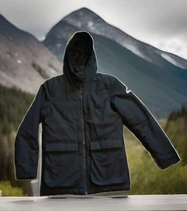 Adidas WOMEN'S PUFFER BLACK HOODED JACKET 3 Pockets SIZE S  Pre-owned  SKU 107 - Picture 1 of 10