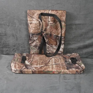 Gander Mountain Realtree Camo Stadium Seat Portable Padded Folding Hunting Cushi - Picture 1 of 10
