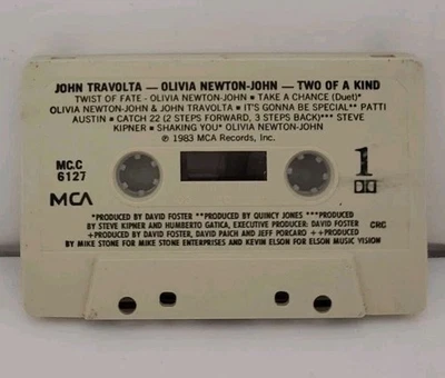 Two Of A Kind Soundtrack John Travolta Olivia Newton John Cassette Album 1983 Foto 1 de 3
