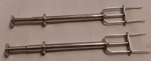 2 horsd'oeuvres, Olive, Pickle GRABBER-FORK Machinable Spring Herkule, Germany - Picture 1 of 4