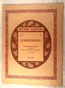 Loeschhorn Progressive Piano Studies for Advanced Grades, Op. 67, Book III - Picture 1 of 5