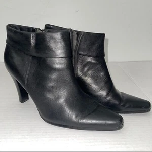 Worthington Black Leather Boot, Size 9.5 - Picture 1 of 12