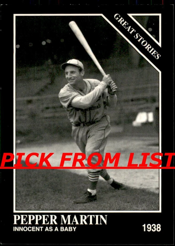 1994 Conlon Collection 991-1158 EX-MT/NM Pick From List All PICTURED - Image 1 of 1