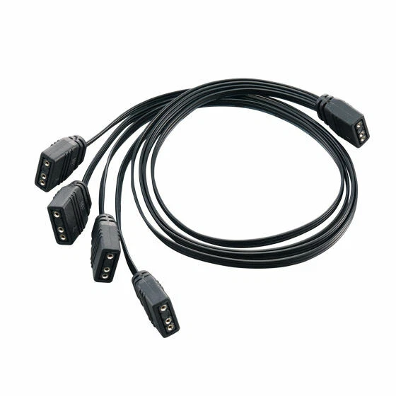 Silverstone CPL03  One-to-Four ARGB Lighting Split Cable - Image 1 of 3