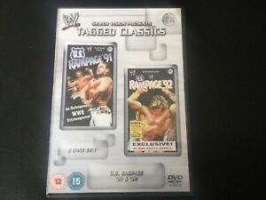 WWE wwf tagged classics rampage 91 rampage 92 dvd very rare oop