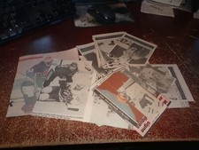 lot of +- 40 quebec nordiques hockey newspaper clips nhl vintage best players 