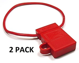 PAQUETE DE 2 - FUSEHOLDER CON CUBIERTA ATC RESISTENTE AL AGUA 16 AWG / CALIBRE #FH16C-2PK - Imagen 1 de 2
