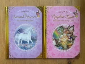 The Seventh Unicorn & Rainbow Magic - 2 Hardback Books by Shirley Barber 2010/11 - Picture 1 of 16