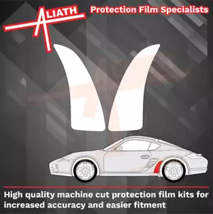 Película protectora de pintura con astillas de piedra transparente para arco trasero Porsche Cayman 987 - Imagen 1 de 3