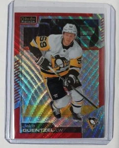 2020-21 O-Pee-Chee Platinum Red Surge Jake Guentzel #39 - Imagen 1 de 2